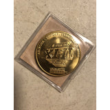Super Bowl XLII Flip Coin Bronze Replica