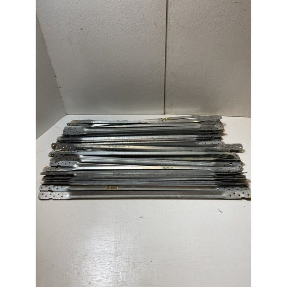72 Pieces Of Simpson Strong Tie Galvanized Steel Tension Joists Bridging LTB20