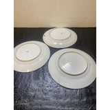 Set Of 6 Made In Japan Sunset Lake Plates 7 3/8" Plates