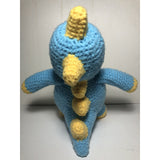 Handmade 13.5” Crochet Stuffed Animal Dinosaur