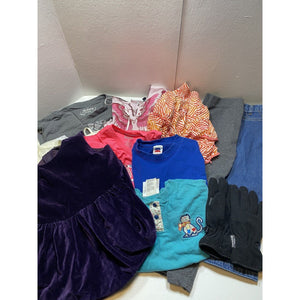 12 Piece Lot of Size 7-7/8 Girl Fall and Winter Clothes