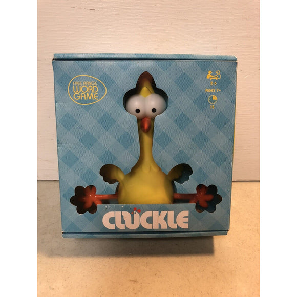 Cluckle Yellow Chicken & Eggs Dice Word Game