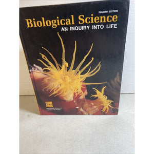Biological Science an Inquiry Into Life Fourth Edition Textbook 1980