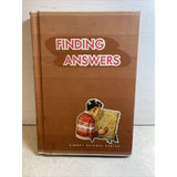 Finding Answers Hardcover Book 1955 Copyright Singer Science Series
