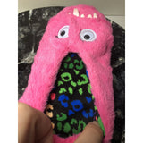minicci pink character slippers size M/L