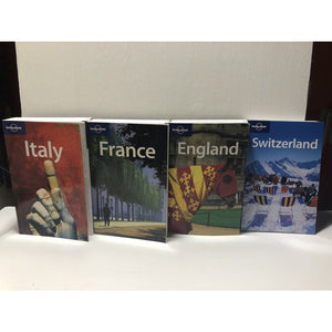 Lonely Planet Guide Books Lot