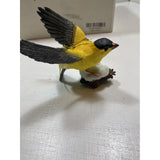 Danbury Mint Bluejay and Goldfinch Ornaments