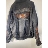 Men's Harley Davidson Polyester Blend Lightweight Windbreaker/ Coat/ Jacket 2XL