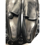 HUGO BOSS Mens Casual Dress Shoe Soft Black Leather Slip On Loafers Sz Size 13M