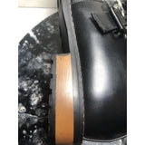 Golaiman men’s size 7 black loafers monk strap (see ￼ Description)