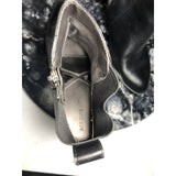 adrienne vittadini leather platform heel bootie AV-TROT Size 10