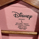 Women’s Disney Minnie Mouse Lace Up Front Graphic T-Shirt Size Large