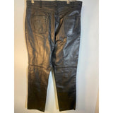Men's Xpert Size 38 Black Leather Pants