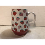 Boston Warehouse 22 Oz Strawberry Coffee Mug