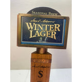 13.75" Sam Adams Winter Lager Beer Tap Handle Knob With Slides