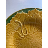 Bardallo Cabbage Leaf 7 3/4" Plate Made In Portugal