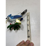 Danbury Mint Bluejay and Goldfinch Ornaments