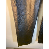 Men's L. A Leather California Black Leather Pants Size 40