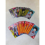 My Hero Academia " Blue " Pack Of Playing Cards Complete Deck
