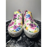 Christian Siriano Pink White Floral Slip on Casual Sneaker Shoes Womens Size 10