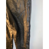 Men's Hot Leather Brand Size 38 Black Leather Pants