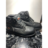 Timberland Pro Boots Men’s 10.5 Pit Boss 6” Steel Toe Black Leather