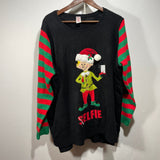 Women’s Elfie Selfie Ugly Christmas Sweater Size 3X