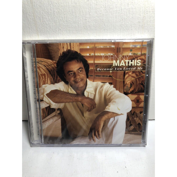 Because You Loved Me by Johnny Mathis (CD, Oct-1998, Columbia (USA) NEW Sealed