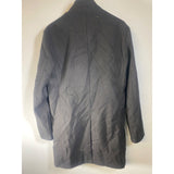 Men's Black Zara Full Zip Mid Weight Coat/ Jacket Size Large