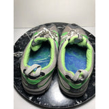 Dr. Comfort Refresh Green Gray Comfort Control Shoes W/ Pro Inserts Womens 9.5XW